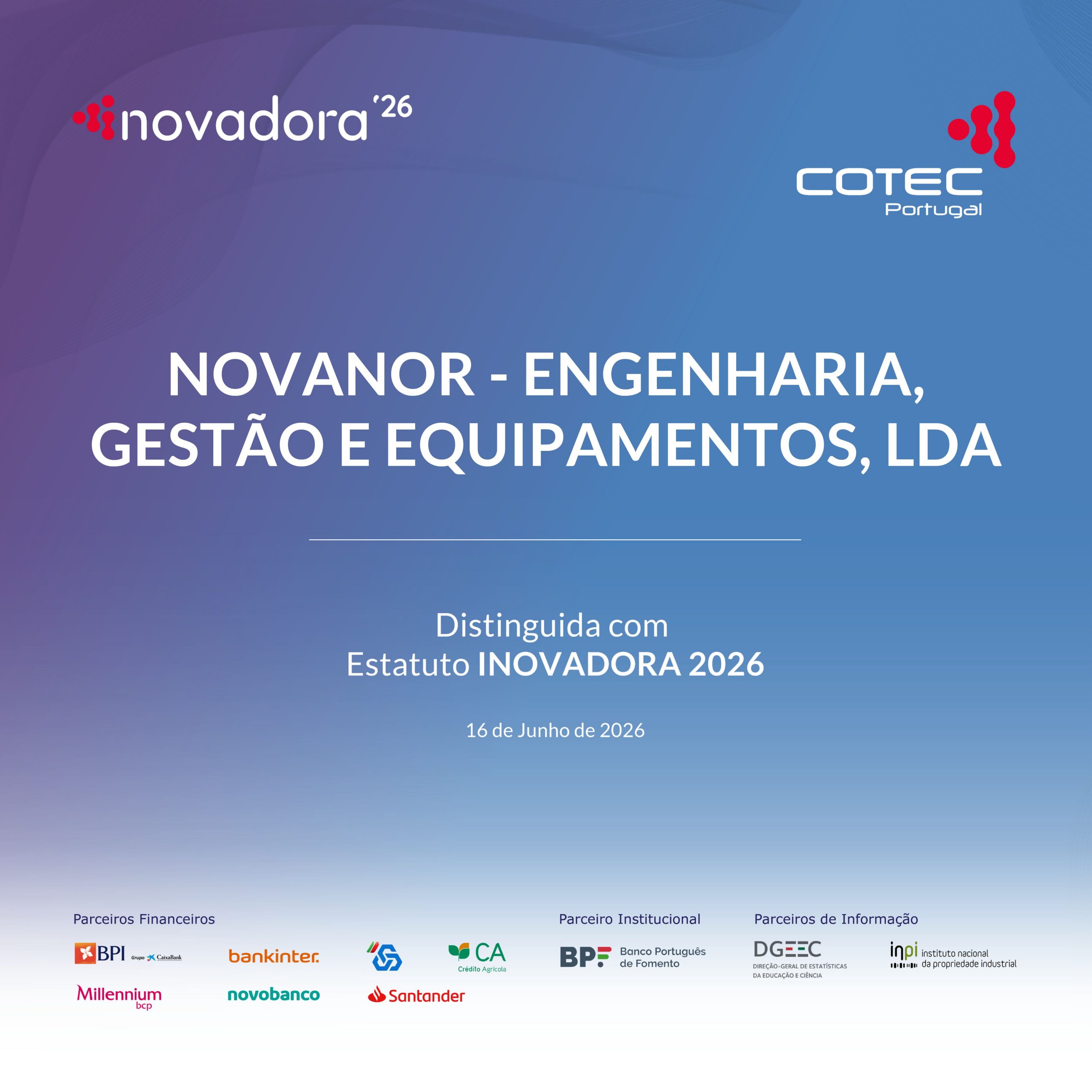 Estatuto Inovadora COTEC 2026
